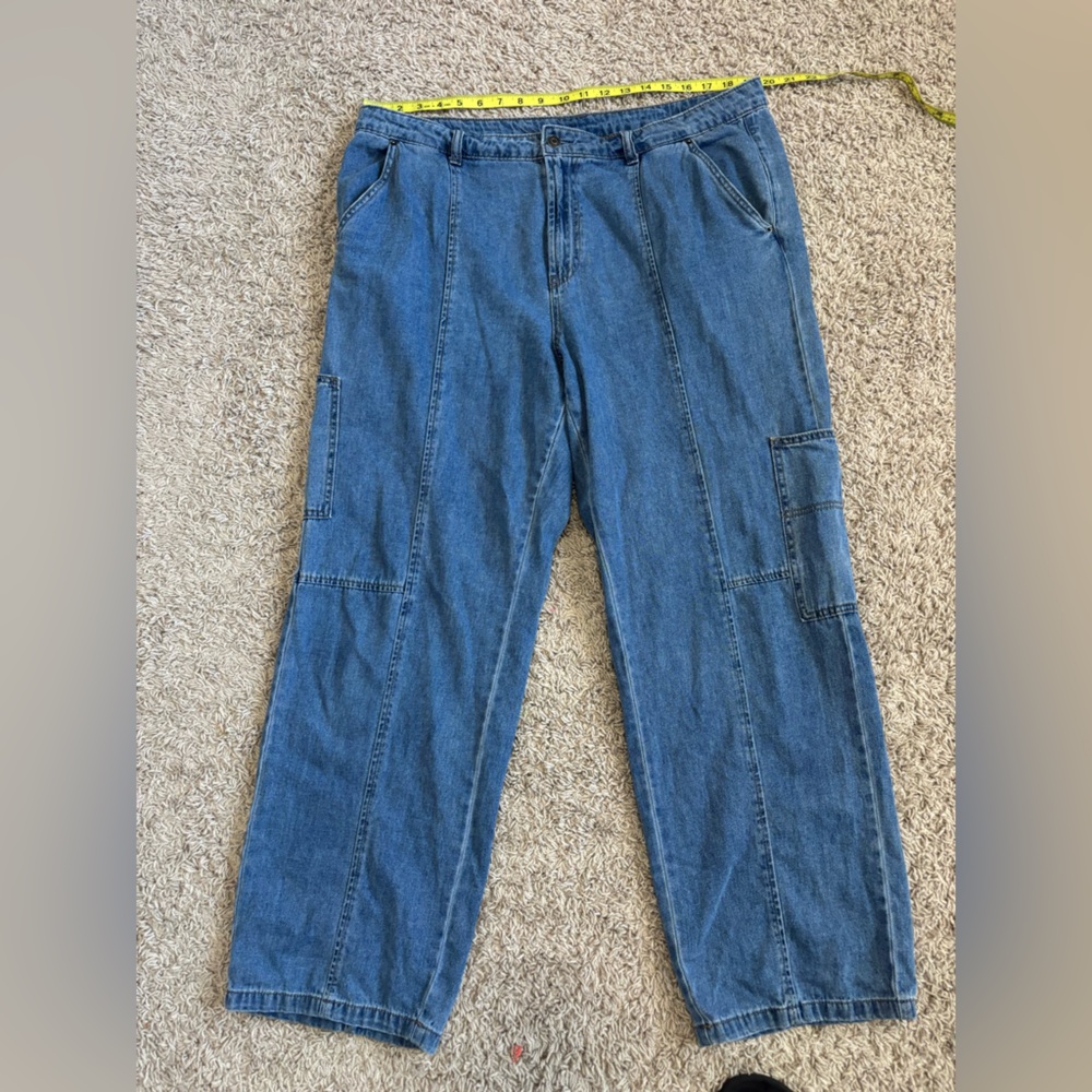 Future Collective Blue Denim Jeans